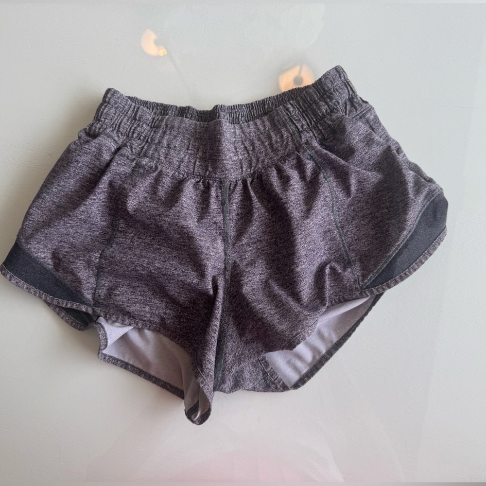 Lululemon Athletica Gray Athletic Shorts Lightweight Performance